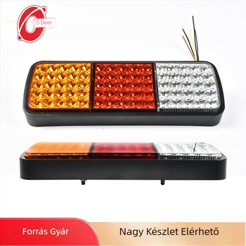 LED hátsó lámpa autókhoz 12V/24V, 30W, 6000K, univerzális