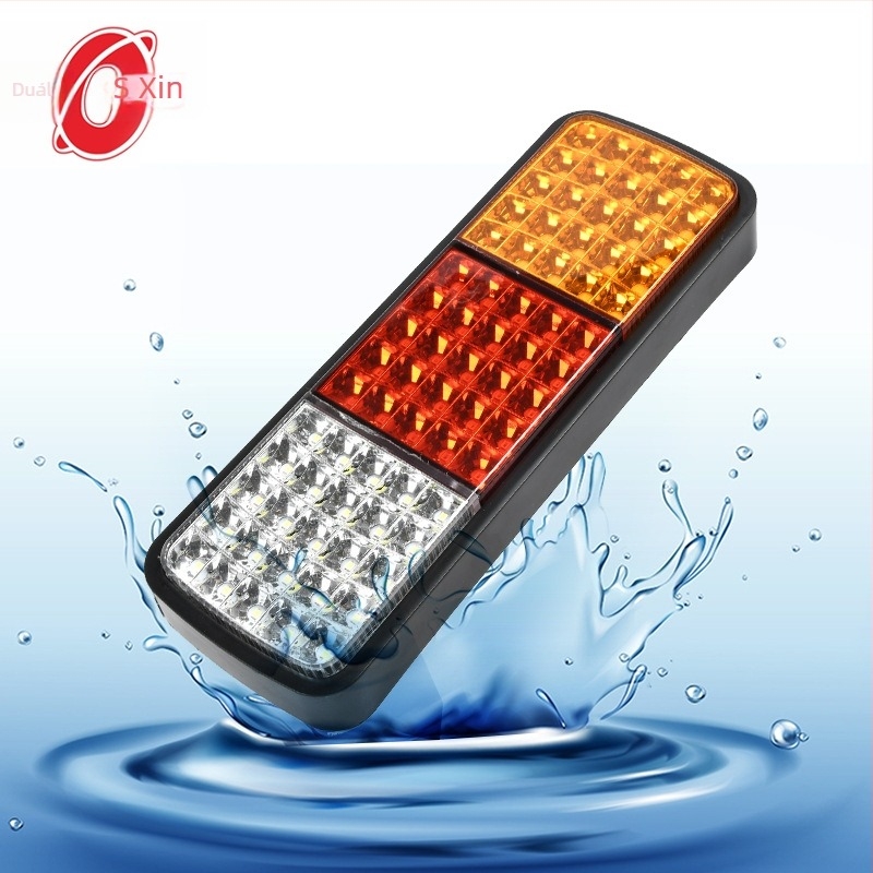 LED hátsó lámpa autókhoz 12V/24V, 30W, 6000K, univerzális