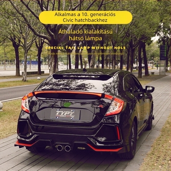 TYPY LED hátsó lámpa Civic Through Tail Light – Civic tizedik generációs hatchback