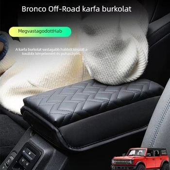 Ivinsi bőr könyöklőfedél Ford Mustanghoz – központi emelő párna