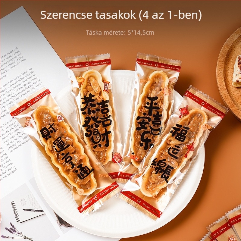 Nyalókák csomagoló zacskói, összetett kidolgozás, géppel zárva, kb. 100 darab/csomag, importált: Nem, licenc: keresse az ügyfélszolgálatot