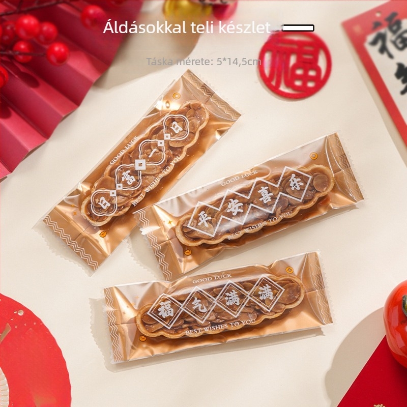 Nyalókák csomagoló zacskói, összetett kidolgozás, géppel zárva, kb. 100 darab/csomag, importált: Nem, licenc: keresse az ügyfélszolgálatot