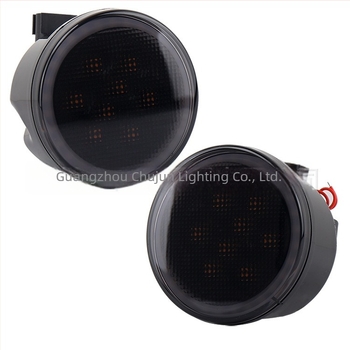 LED menetfények és irányjelzők Jeep Wrangler JK-hoz (2007-2017) - 12V, 15W, 5500K, CJJS-2301