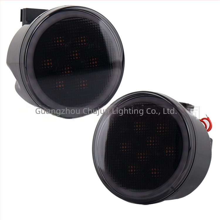 LED menetfények és irányjelzők Jeep Wrangler JK-hoz (2007-2017) - 12V, 15W, 5500K, CJJS-2301