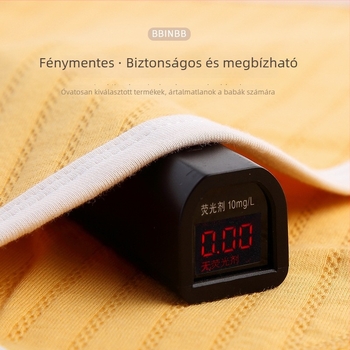 Újszülött alvóruha, uniszex, 95% pamut, rajzfilmszín minta, egész éves viselés