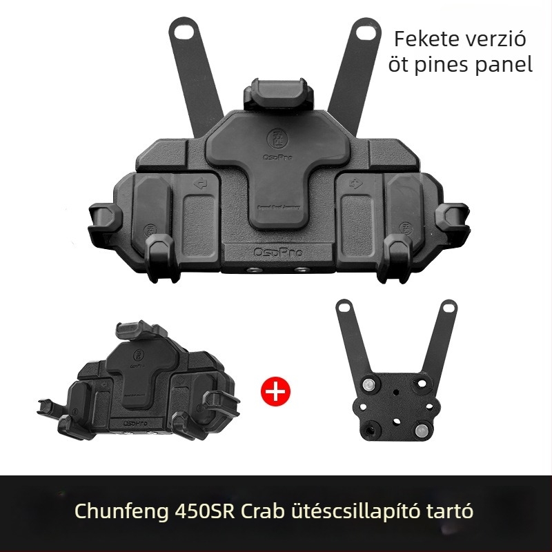 Motorkerékpárhoz való telefontartó forgatható navigációs tartóval és ütésálló kivitelben