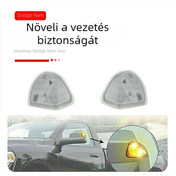 LED visszapillantó tükör irányjelző lámpa Dodge Ram 1500/2500, ABS, 12V, 5W