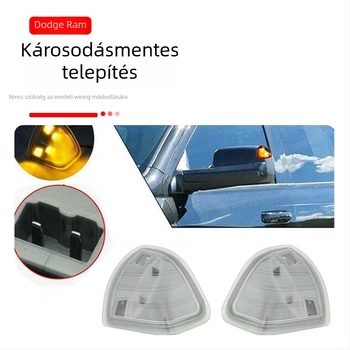 LED visszapillantó tükör irányjelző lámpa Dodge Ram 1500/2500, ABS, 12V, 5W