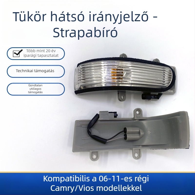 Toyota Camry 2006-2011 visszapillantó tükör világítás burkolat összeszerelés, 60W, 12V, modell 06040, alkatrész 81740-06040