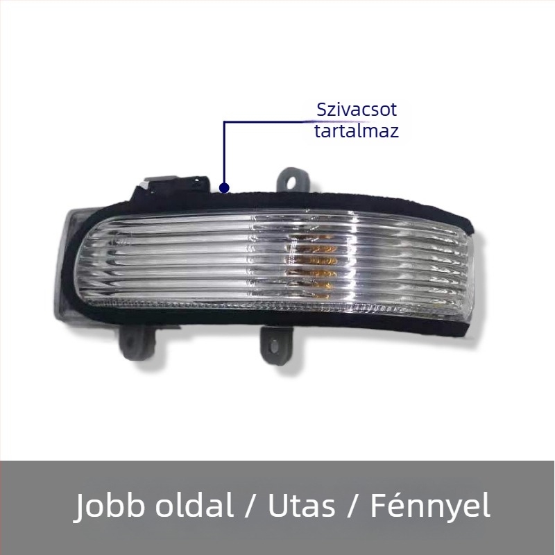 Toyota Camry 2006-2011 visszapillantó tükör világítás burkolat összeszerelés, 60W, 12V, modell 06040, alkatrész 81740-06040