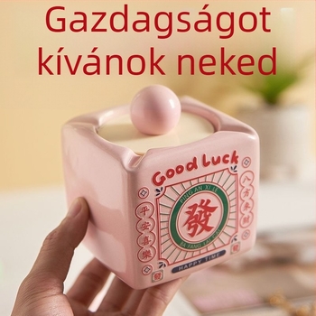 Fedeles hamutál otthoni használatra, imitált kerámia dizájn, nosztalgikus nemzeti stílusú dekoráció, modell 985, márka Phoenix Times