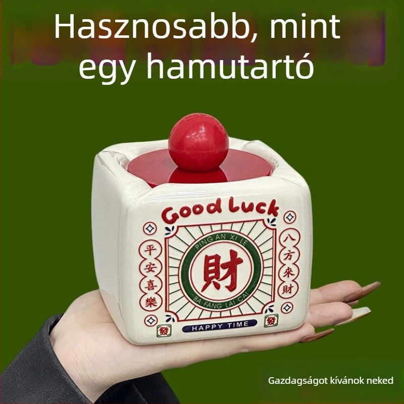 Fedeles hamutál otthoni használatra, imitált kerámia dizájn, nosztalgikus nemzeti stílusú dekoráció, modell 985, márka Phoenix Times