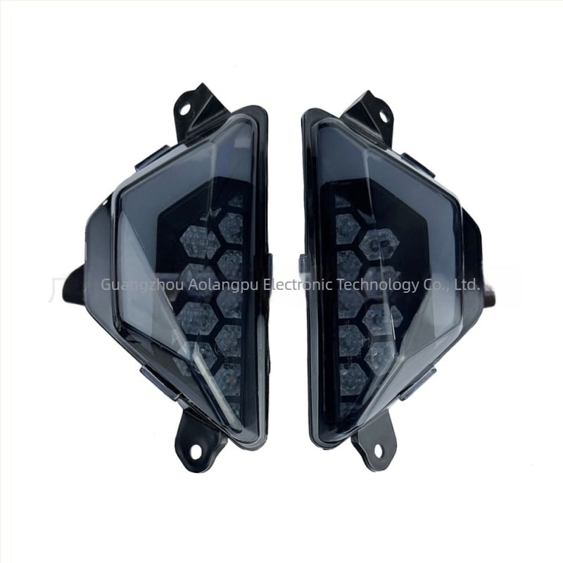 LED irányjelző lámpa Kawasaki Ninja 400/650/300/250/1000/ZX6R/Z1000SX – 12V, 5W LED, műanyag ház