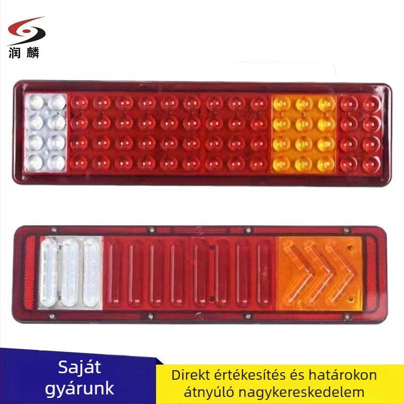 Runlin LED hátsó lámpa teherautóhoz és utánfutóhoz, LED fényforrás, modell LED Taillight, kiegészítő BJG-R-0009