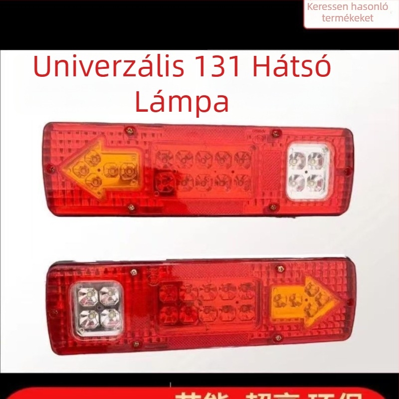 LED hátsó lámpa, modell 131, 12V/24V, 2W, 300LM