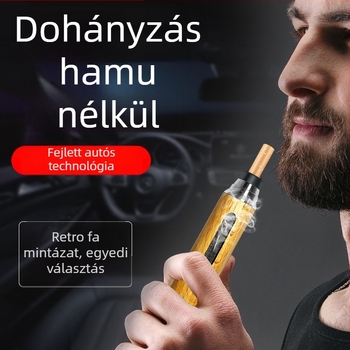 Autó hamutartó, hordozható, fémből, modell 068, 30 g, gravírozott kivitel