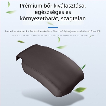 Range Rover Autobiographyhoz központi konzol kartámasz fedél (2013–2017), bőr, járműspecifikus illeszkedés