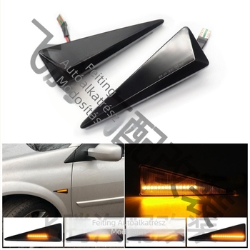 LED oldalsó villogó fény Renault Megane MK2 / Espace MK4 – 12V ABS