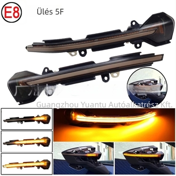 Seat Lyon III (2013-2019) tükör irányjelző lámpa, Arona KJ7 és Ibiza 6F (2017-2019); 5W, 12V, modellek 5F0949101/5F0949102