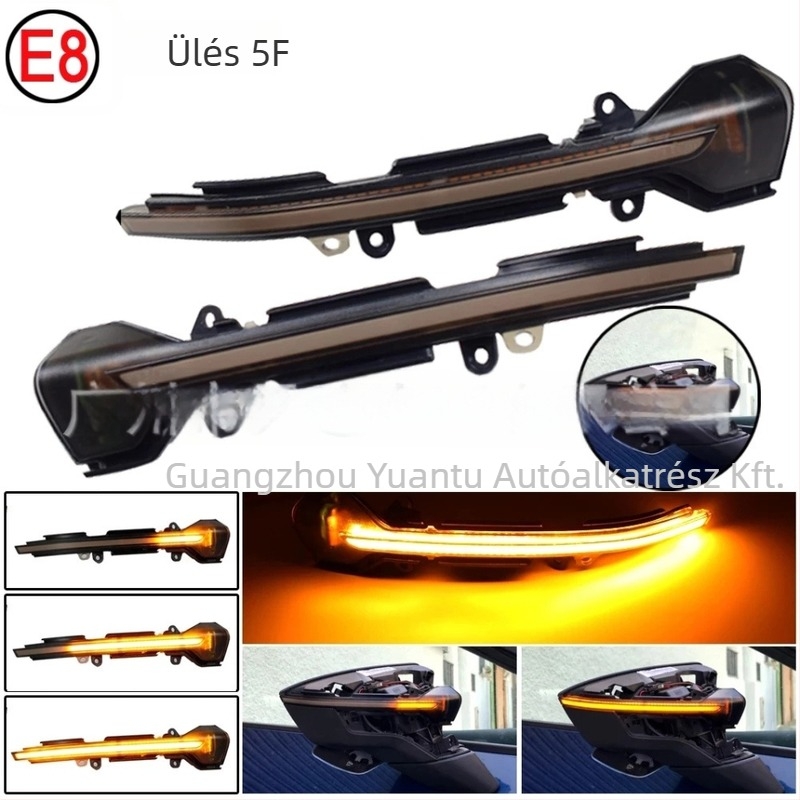 Seat Lyon III (2013-2019) tükör irányjelző lámpa, Arona KJ7 és Ibiza 6F (2017-2019); 5W, 12V, modellek 5F0949101/5F0949102
