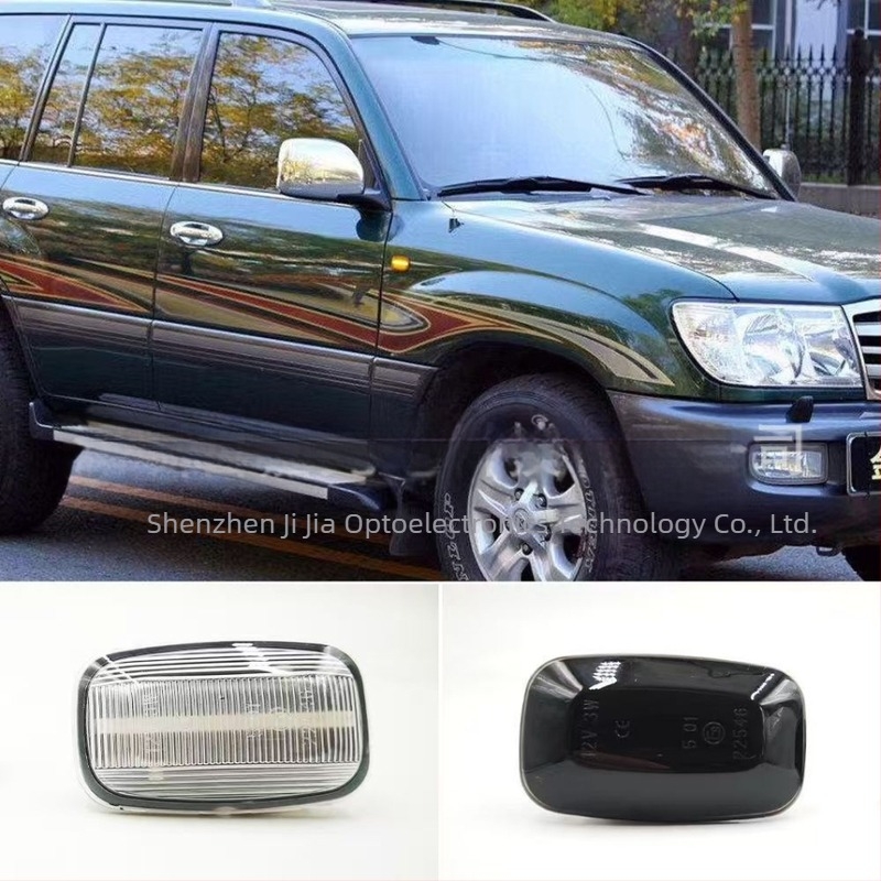 LED oldalsó fény a Toyota Land Cruiser 70/80/100 sorozathoz - 12V, 3W, 6500K, ABS