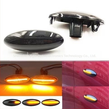 LED oldalsó világítás és irányjelző Toyota Yaris, Corolla, Auris és RAV4 számára – 12V, 3W, 6500K, 50 000 óra