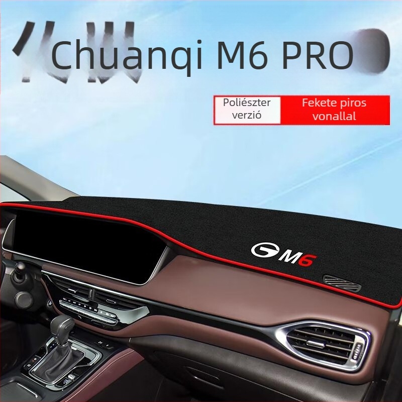 PRO napvédő párna a műszerfalhoz – GAC Trumpchi M6 (GM6) – poliészter rost