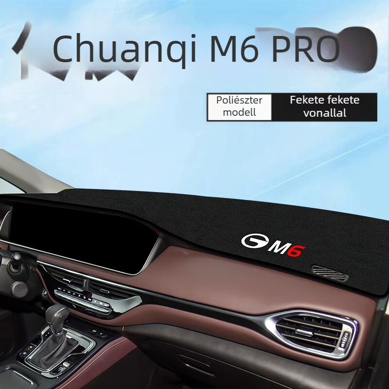 PRO napvédő párna a műszerfalhoz – GAC Trumpchi M6 (GM6) – poliészter rost
