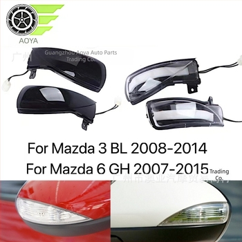 LED visszapillantó tükör jelzőfénye Mazda 3/6 08-15, ABS, 3-5W, 12V