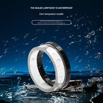 5D Angel Eye LED fényszóró lencse dekoratív fedél — Appvezérlés, 12V, 5W, univerzális kompatibilitás