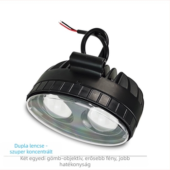 Villástargoncához LED riasztó fény, 8W, 12-60V, LM-2108, PC és alumínium ház, 10000 órás élettartam