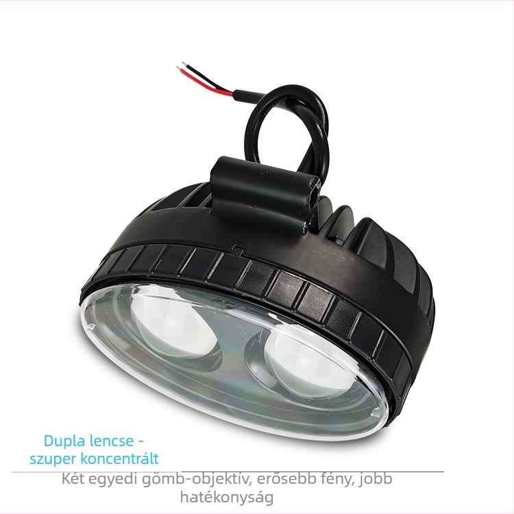Villástargoncához LED riasztó fény, 8W, 12-60V, LM-2108, PC és alumínium ház, 10000 órás élettartam