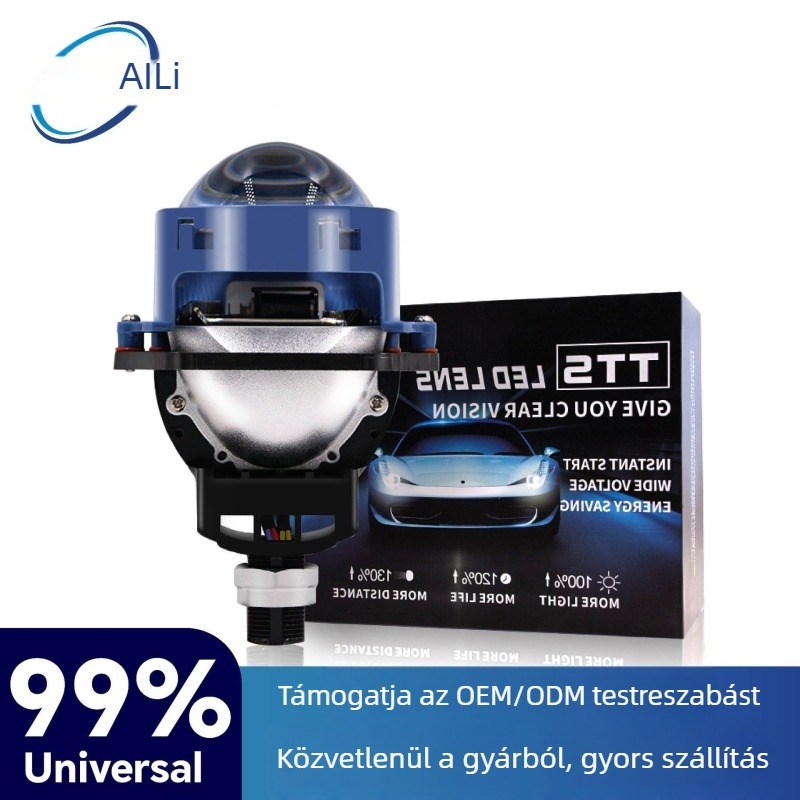 P02 Bi-Xenon LED fényszórók, 65W, 12000 lm, 12V, univerzális