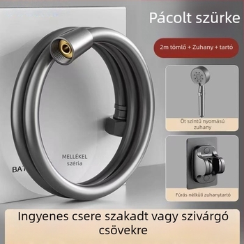 Zuhanyzótömlő kiegészítőcső PVC fejjel, JM074modell, CE tanúsítva