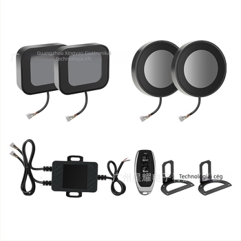 Sharingan LED szem világítás motorkerékpárhoz és elektromos autóhoz – 5W, 12V, 0.5A, Flat Devil Eyes