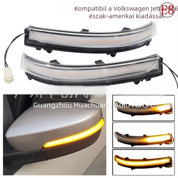 Volkswagen Jetta MK6 / Savero G6 hátsó tükör LED dinamikus irányjelzőkkel, 12V, 5W, ABS