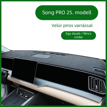 BYD Song Pro középső műszerfal anti-glare párna – napvédelmi és hőszigetelés az autó belsejében