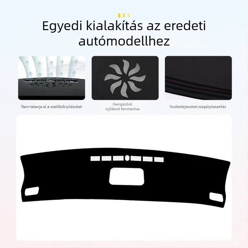 BYD Song Pro középső műszerfal anti-glare párna – napvédelmi és hőszigetelés az autó belsejében