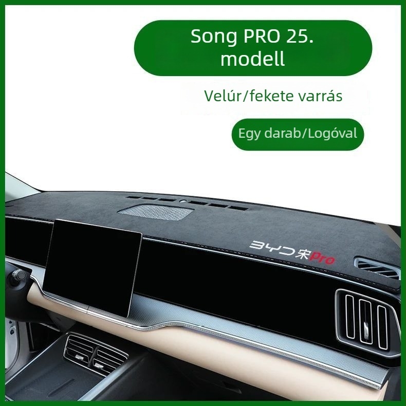 BYD Song Pro középső műszerfal anti-glare párna – napvédelmi és hőszigetelés az autó belsejében