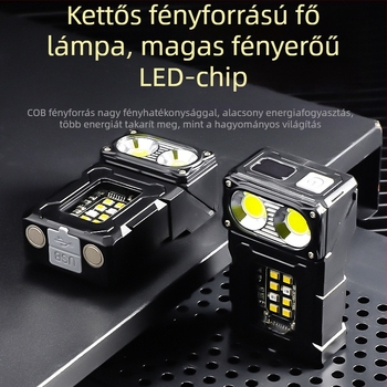Enjoy LED munka lámpa, 20W, 1200 mAh, 360° forgás, üzemidő 3–24 óra