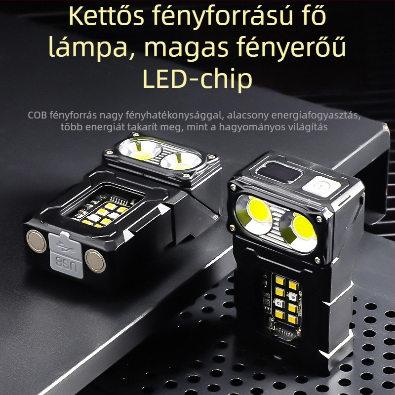 Enjoy LED munka lámpa, 20W, 1200 mAh, 360° forgás, üzemidő 3–24 óra