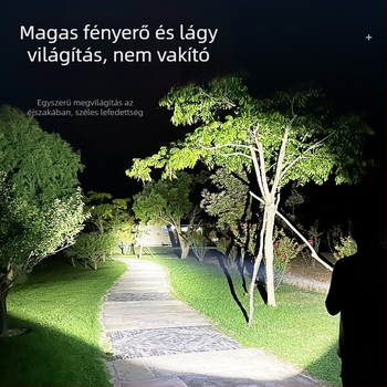 Multifunkcionális L-alakú sarok lámpa mágneses fénnyel autójavításhoz, LED 10W, 1800mAh, újratölthető, kézi működtetés, 200–500 m hatótávolság