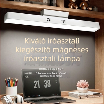 LED asztali lámpa szemvédő funkcióval, érintéses vezérléssel, beépített akkumulátorral, 5W, CRI 80-89