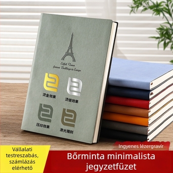 Xin Qingyan notesz – műbőr borító, ragasztott kötés, Daolin papír, 200 oldal