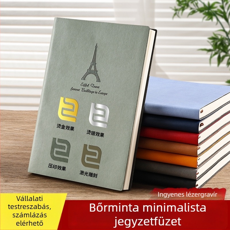 Xin Qingyan notesz – műbőr borító, ragasztott kötés, Daolin papír, 200 oldal