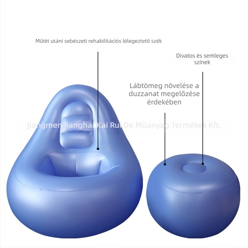 BBL posztoperatív fenéktámaszos felfújható kanapé, PVC 0,45 mm, Modell AMD20211022, Stílus: Egyedülálló, Súly: 2,7 kg