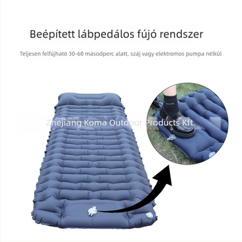 Kültéri ultrakönnyű felfújható matrac, 40D nylon TPU, egy személyre, 700 g, kézi pumpa
