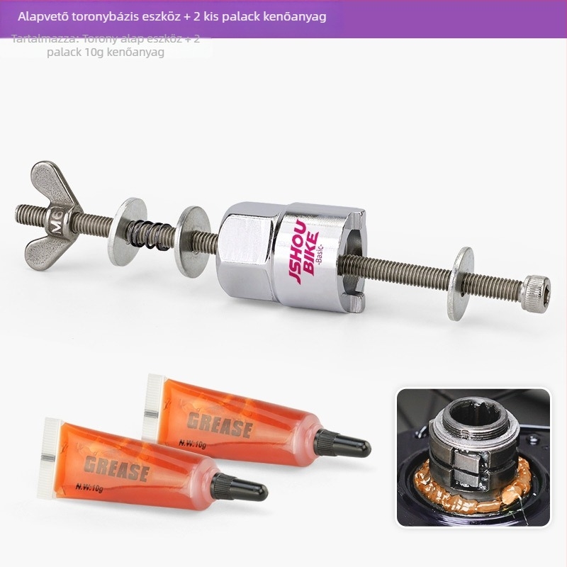 Mountain bike hub eltávolító eszköz, acél kulcs, JSHOU BIKE