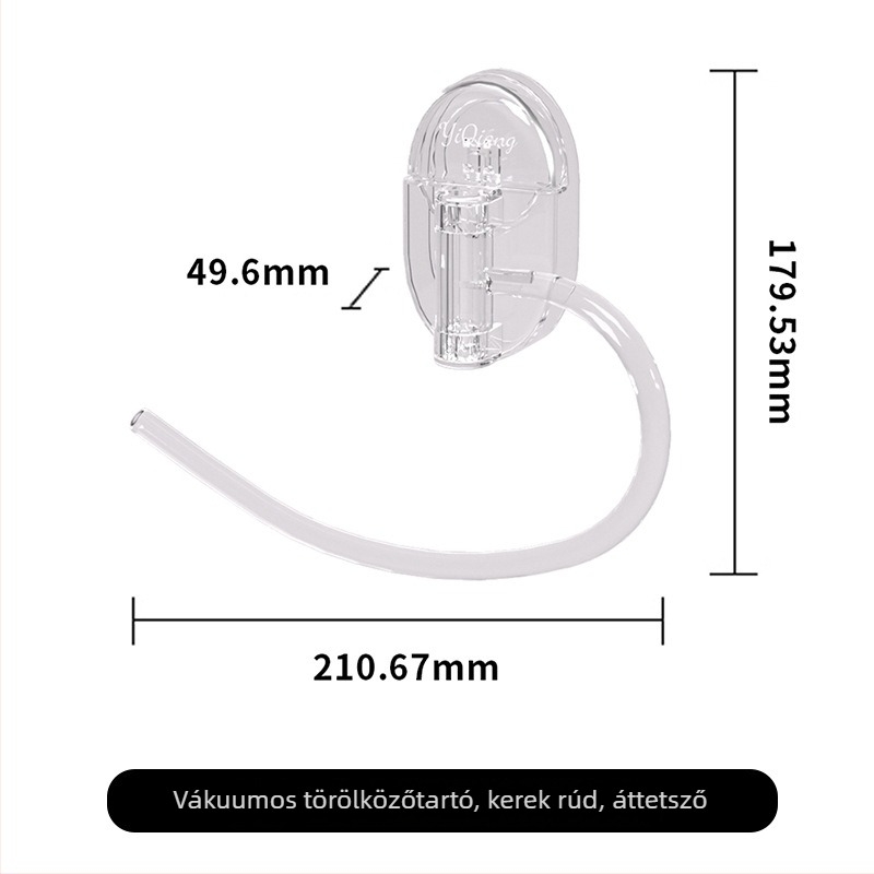ABS törölközőtartó, 10 darabos csomag, nem importált
