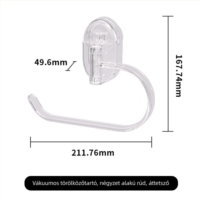 ABS törölközőtartó, 10 darabos csomag, nem importált